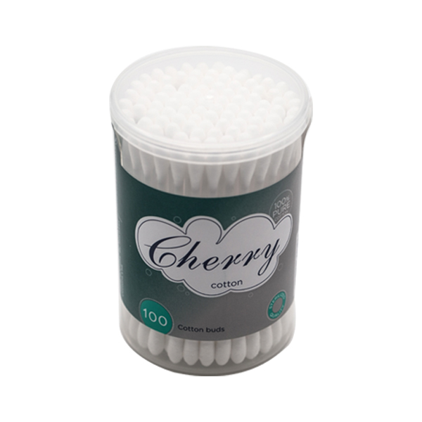  COTTON BUDS CHERRY 100PC
