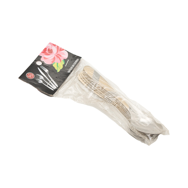  DOUBLE SHINING SPOON SMALL 6PC