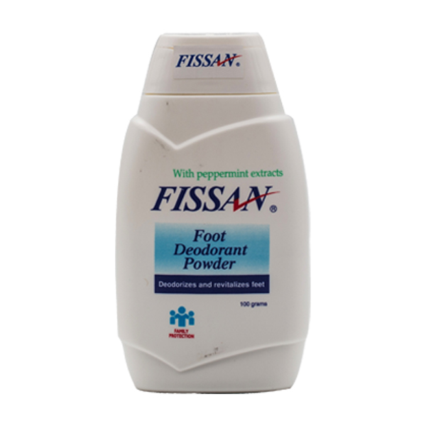  FISSAN FOOT DEODORANT POWDER 100GM
