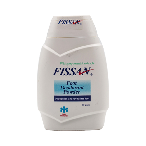  FISSAN FOOT DEODORANT POWDER 50GM