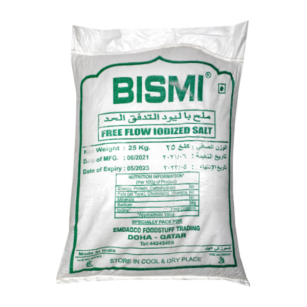  SALT BAG BISMI 25KG