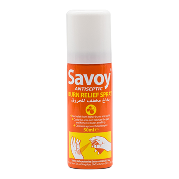  SAVOY ANTISEPTIC SPRAY(BURN RELEIF) 50ML