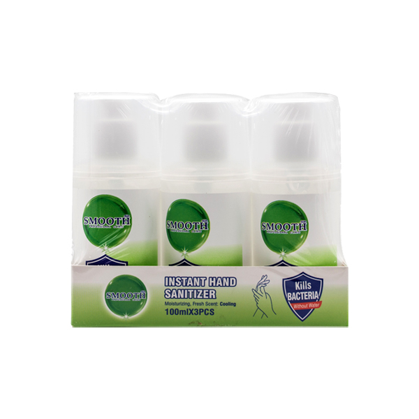  SMOOTH SANITIZER SPRAY 3PC SET100ML
